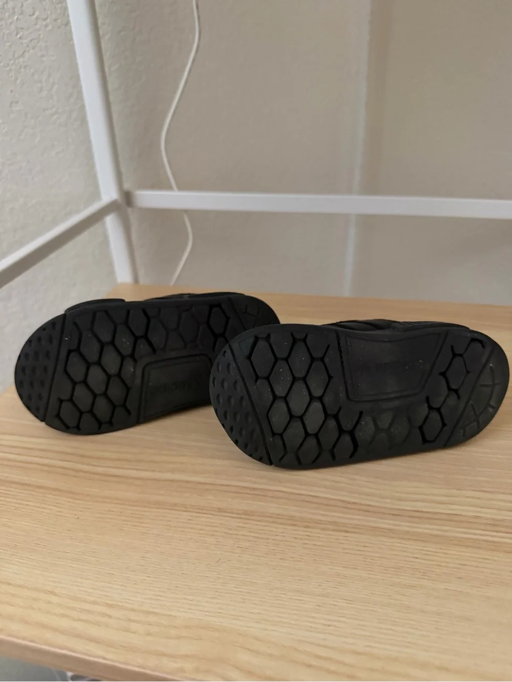Adidas Fit Foam Black Slip On Shoes Size 5C